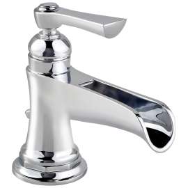 Rook 65061LF-PC Single Handle Single Hole Lavatory Faucet in Chrome Finish, 1.5gpm Flow Rate