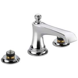 Rook 65360LF-PCLHP Widespread Lavatory Faucet Less Handles in Chrome Finish, 1.5gpm Flow Rate