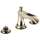 Rook 65361LF-PNLHP Widespread Lavatory Faucet Less Handles in Polished Nickel Finish, 1.5gpm Flow Rate