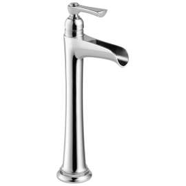 Single Handle Vessel Lavatory Faucet in Chrome Finish, 1.5gpm Flow Rate