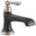 Single Handle Single Hole Lavatory Faucet in Luxe Nickel/Matte Black Finish, 1.5gpm Flow Rate