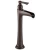 Single Handle Vessel Lavatory Faucet in Venetian Bronze Finish, 1.5gpm Flow Rate