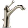Single Handle Single Hole Lavatory Faucet in Polished Nickel Finish, 1.2gpm Flow Rate