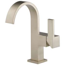 65080LF-BN-ECO Siderna Single Handle Lavatory Faucet in Brushed Nickel Finish, 1.2gpm Flow Rate