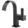 65080LF-BL-ECO Siderna Single Handle Lavatory Faucet in Matte Black Finish, 1.2gpm Flow Rate