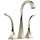 Two Handle Widespread Vessel Lavatory Faucet in Polished Nickel Finish, 1.2gpm Flow Rate