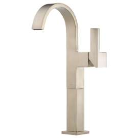 Siderna 65480LF-BN-ECO Single Handle Lavatory Faucet in Brushed Nickel Finish, 1.2gpm Flow Rate