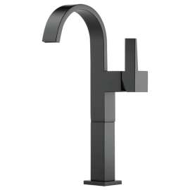Siderna 65480LF-BL-ECO Single Handle Lavatory Faucet in Matte Black Finish, 1.2gpm Flow Rate