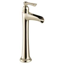 Single Handle Vessel Lavatory Faucet in Polished Nickel Finish, 1.2gpm Flow Rate