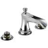 Rook 65361LF-PCLHP-ECO Widespread Lavatory Faucet Less Handles in Chrome Finish, 1.2gpm Flow Rate