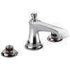 Rook 65360LF-PCLHP-ECO Widespread Lavatory Faucet Less Handles in Chrome Finish, 1.2gpm Flow Rate
