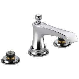 Rook 65360LF-PCLHP-ECO Widespread Lavatory Faucet Less Handles in Chrome Finish, 1.2gpm Flow Rate