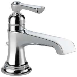Rook 65060LF-PC-ECO Single Handle Single Hole Lavatory Faucet in Chrome Finish, 1.2gpm Flow Rate