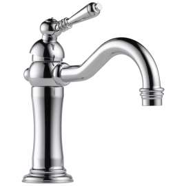 Single Handle Single Hole Lavatory Faucet in Chrome Finish, 1.2gpm Flow Rate