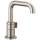 Single Handle Single Hole Lavatory Faucet in Luxe Nickel/Teak Wood Finish, 1.2gpm Flow Rate
