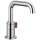 Single Handle Single Hole Lavatory Faucet in Polished Chrome/Teak Wood Finish, 1.2gpm Flow Rate
