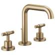 Litze 65335LF-GLLHP Widespread Lavatory Faucet Less Handles in Luxe Gold Finish, 1.5gpm Flow Rate