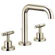 Litze 65335LF-PNLHP Widespread Lavatory Faucet Less Handles in Polished Nickel Finish, 1.5gpm Flow Rate