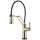 Single Handle Articulating Kitchen Faucet with SmartTouch Technology in Polished Nickel Finish