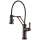 Single Handle Articulating Kitchen Faucet with SmartTouch Technology in Venetian Bronze Finish