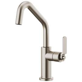 Litze Bar Faucet With Angled Spout And Industrial Handle