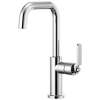 Brizo Litze Bar Faucet With Square Spout And Industrial Handle