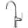 Bar Faucet with Arc Spout and Industrial Handle in Chrome Finish