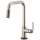 SmartTouch Pull-Down Faucet with Square Spout and Industrial Handle in Stainless Finish