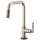 SmartTouch Pull-Down Faucet with Square Spout and Knurled Handle in Stainless Finish