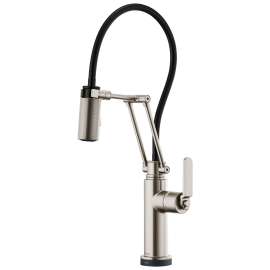 Litze SmartTouch Articulating Faucet And Industrial Handle