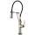 SmartTouch Articulating Faucet with Industrial Handle in Polished Nickel Finish