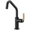 Brizo Litze Bar Faucet With Angled Spout And Industrial Handle