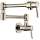 Wall Mount Pot Filler Faucet in Polished Nickel Finish