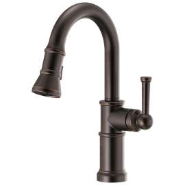 Pull-Down Prep Faucet in Venetian Bronze Finish