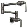 4 GPM Wall Mount Pot Filler in Luxe Steel Finish