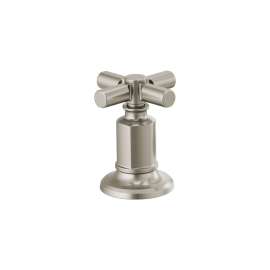 Invari HX5376-NK Widespread Cross Handle Kit in Luxe Nickel