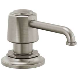 RP100487SS-M Rook Soap/Lotion Dispenser in Stainless Finish