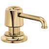 Rook RP100487PG Soap and Lotion Dispenser in Polished Gold
