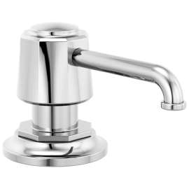 Rook RP100487PC Soap and Lotion Dispenser in Polished Chrome