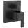 Pressure Balance Valve with Integrated 6-Function Diverter Trim in Matte Black