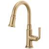 1.8 GPM Pull-Down Prep Faucet in Luxe Gold Finish