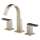 Siderna K65380-L5382BN 65380LF Widespread Bathroom Faucet with Lever Handles in Brushed Nickel