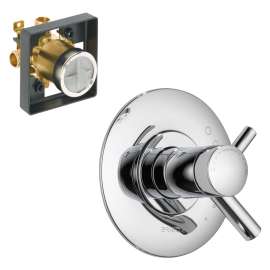 Odin KS60075-R-PC Shower Trim Kit in Polished Chrome