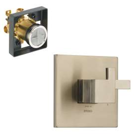 Siderna KS60080-R-BN Shower Trim Kit in Brushed Nickel