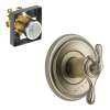 Charlotte KS60085-R-BN Shower Trim Kit in Brushed Nickel
