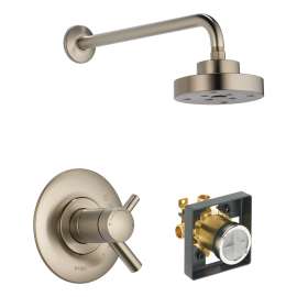 Odin KS60275-R-BN Shower Trim Kit in Brushed Nickel