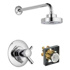 Odin KS60275-R-PC Shower Trim Kit in Polished Chrome