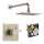 Siderna KS60280-R-BN Shower Trim Kit in Brushed Nickel
