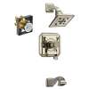 Tub/Shower Trim Kit in Polished Nickel