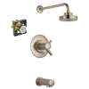 Odin KTS60475-R-BN Tub/Shower Trim Kit in Brushed Nickel